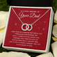 Memorial Necklace for Daughter – Tribute to Dad Gift