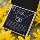 Memorial Necklace for Daughter – Tribute to Her Father