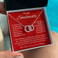 To My Soulmate, Special Necklace Loving Gift For My Forever Love