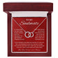 To My Soulmate, Special Necklace Loving Gift For My Forever Love