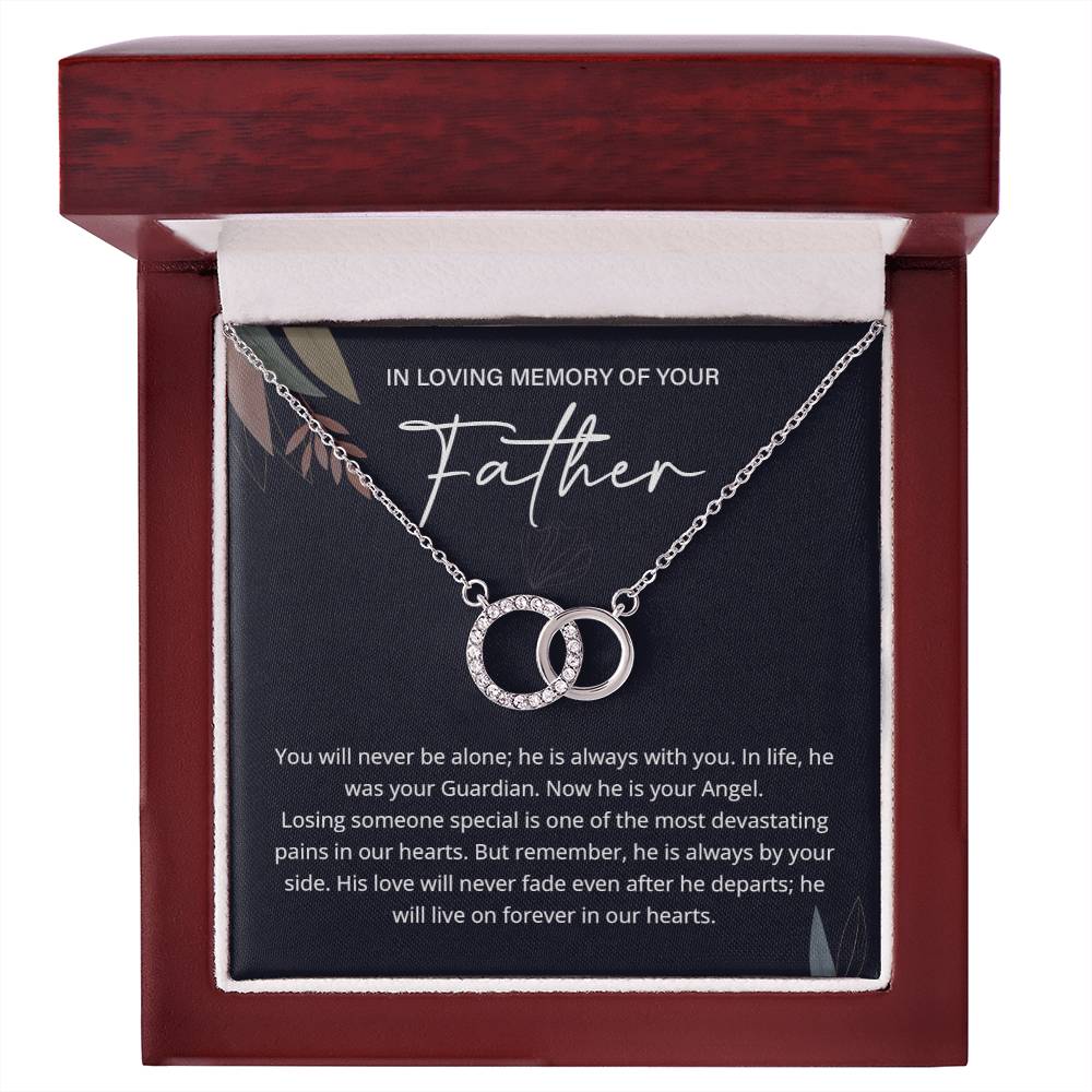 Memorial Necklace for Daughter – Tribute to Her Father