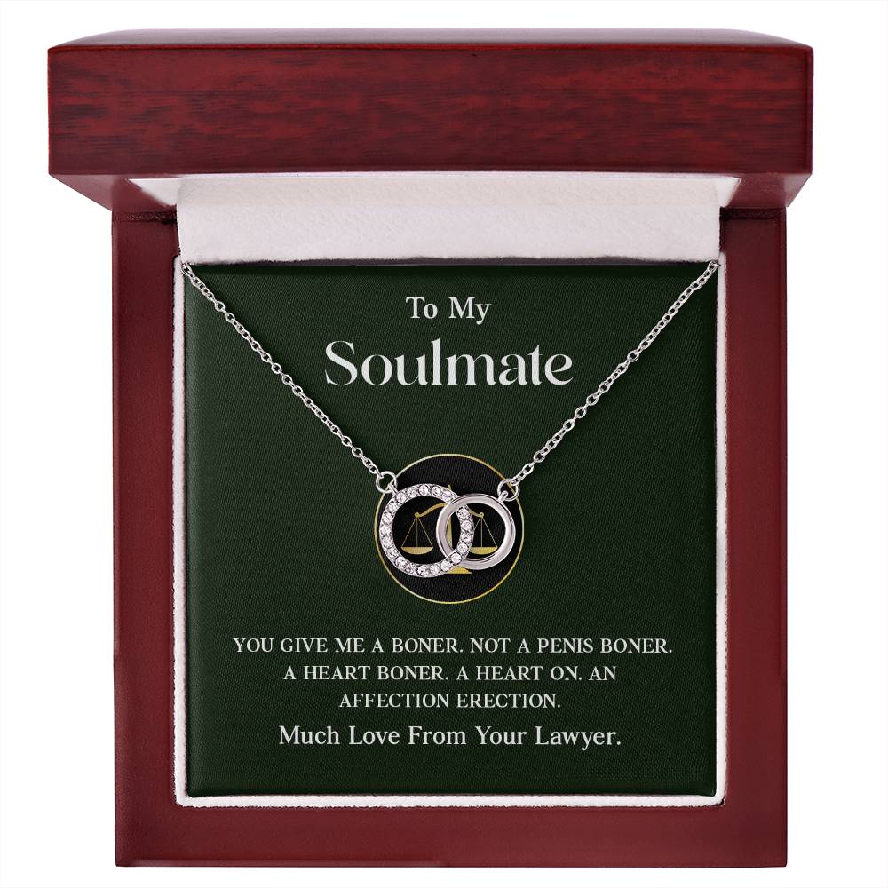 Funny Soulmate Gift from Lawyer – Message Card Box