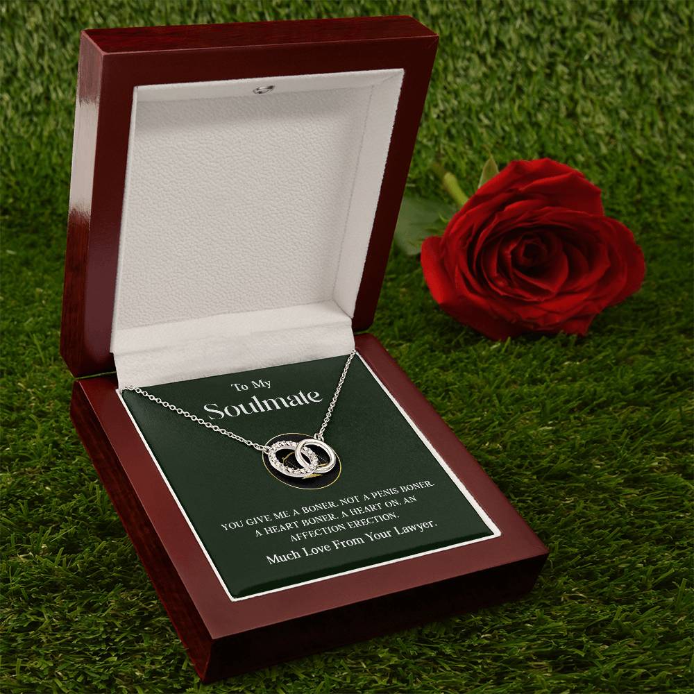 Funny Soulmate Gift from Lawyer – Message Card Box
