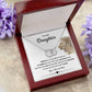 Daughter Necklace from Parents – Lion Family Card Gift