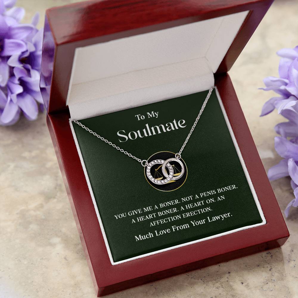 Funny Soulmate Gift from Lawyer – Message Card Box
