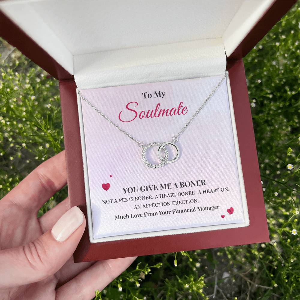 Funny Soulmate Gift for Girlfriend – Message Card Box
