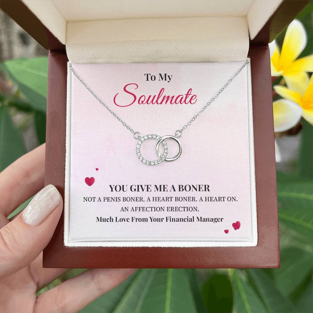 Funny Soulmate Gift for Girlfriend – Message Card Box