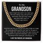 To My Grandson Necklace Grandma's Wisdom For Grandson Necklace Necklace For Grandson's Future Necklace For Grandson's Dreams Grandson Sentimental Gift Look For The Good Necklace Emotional Gift From Grandma Grandson Necklace Gift