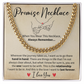 Romantic Promise Necklace Gift for Boyfriend Gift Box