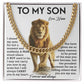 To My Son, A Cuban Chain Gift To Celebrate