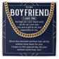 Boyfriend Birthday Necklace Gift – with Message Card
