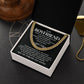 Boyfriend Cuban Chain Gift with Message Card