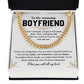 Romantic Gift for Boyfriend – Necklace & Card Set