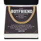 Boyfriend Gift Necklace – Adventure Card & Box