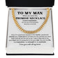 To My Man Promise Necklace – I Choose You Gift