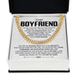 Romantic Boyfriend Gift with Message Card & Gift Box