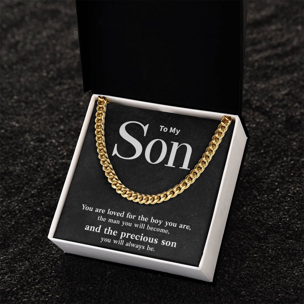 Inspirational Gift for Son From Parents With Message Card