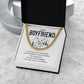 Boyfriend Necklace Gift for Anniversary – with Gift Box