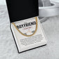 Romantic Boyfriend Necklace Gift – with Message Card