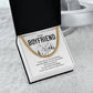 Boyfriend Necklace Gift for Anniversary – with Gift Box