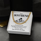 Boyfriend Chain Gift for Him with Message Card and Box