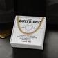 Boyfriend Cuban Chain Necklace with Gift Card