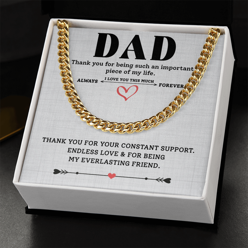 Dad Necklace Gift