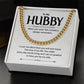Husband Gift Necklace for Him – with Message Card
