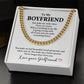 Boyfriend Cuban Chain Gift from Girlfriend