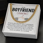 Romantic Boyfriend Necklace Gift – with Message Card