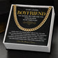 Boyfriend Cuban Chain Gift with Necklace Box