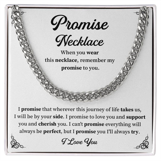 Promise Necklace Gift For Husband