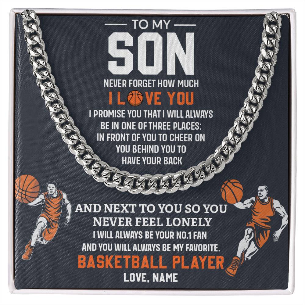 Motivational Necklace Gift for Nephew with Card
