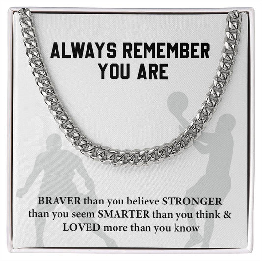 Basketball Necklace Gift for Boys – Motivational Card