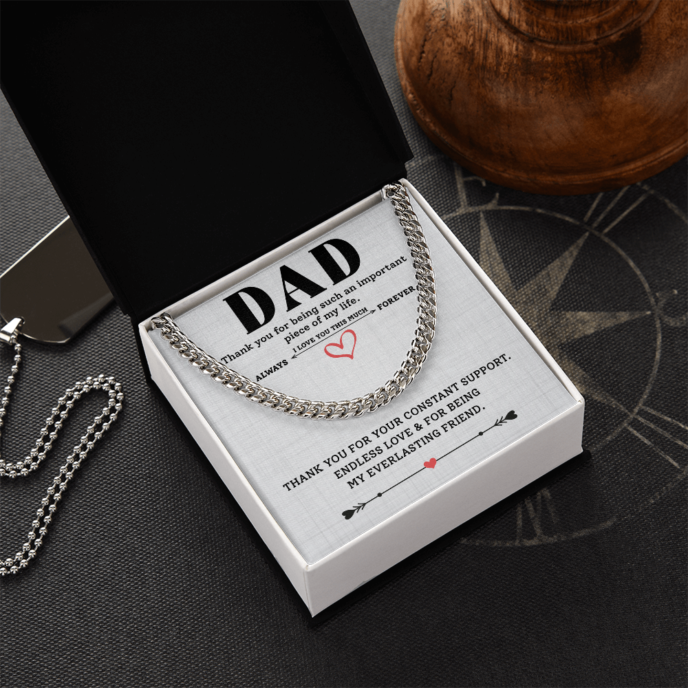 Dad Necklace Gift