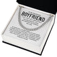 Romantic Boyfriend Cuban Chain Gift with Message Card