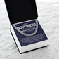 Boyfriend Cuban Chain Promise Necklace with Gift Box