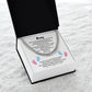 Necklace Gift for Expecting Father With Message Card