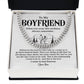 Romantic Boyfriend Gift Necklace with Gift Box