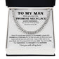 To My Man Promise Necklace – I Choose You Gift