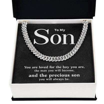 Inspirational Gift for Son From Parents With Message Card