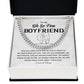 Boyfriend Long Distance Gift – Cuban Chain with Love Note