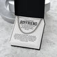 Romantic Boyfriend Cuban Chain Gift with Message Card