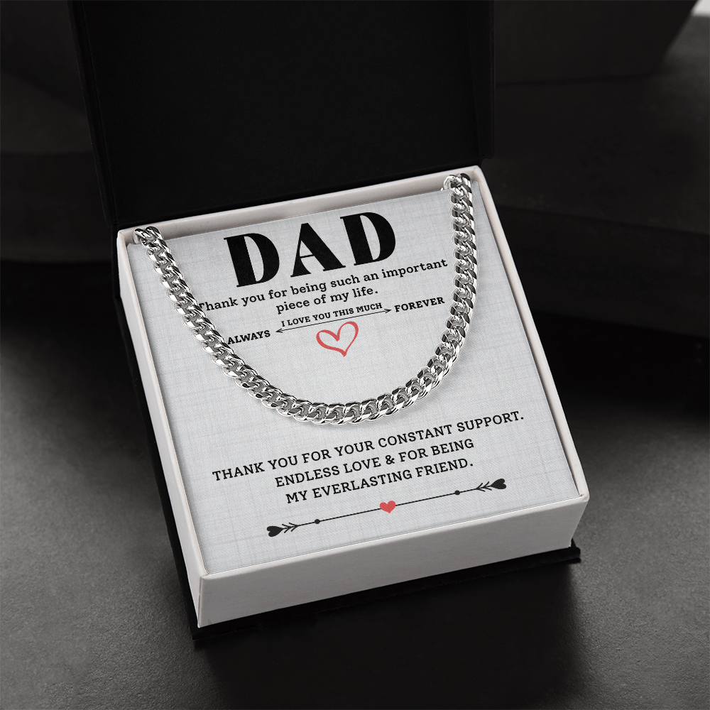 Dad Necklace Gift