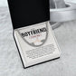 Romantic Boyfriend Necklace Gift – with Message Card