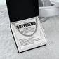 Boyfriend Chain Necklace Gift with Message Card