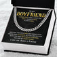 Boyfriend Gift Cuban Chain – Always Love You Message