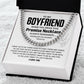 Boyfriend Promise Necklace Chain with Gift Box