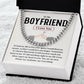 Romantic Boyfriend Necklace Gift – with Message Card