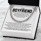 Romantic Gift for Boyfriend – with Necklace Box